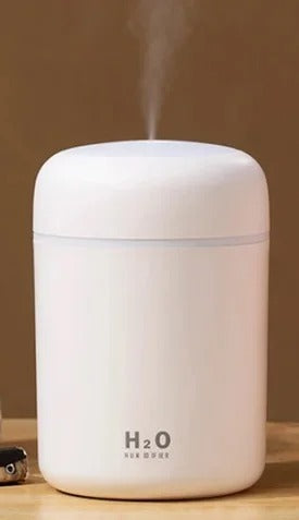 UMIDIFICADOR DE AR - Difusor Ultrassônico Climatizador LED Colorido Aromaterapia